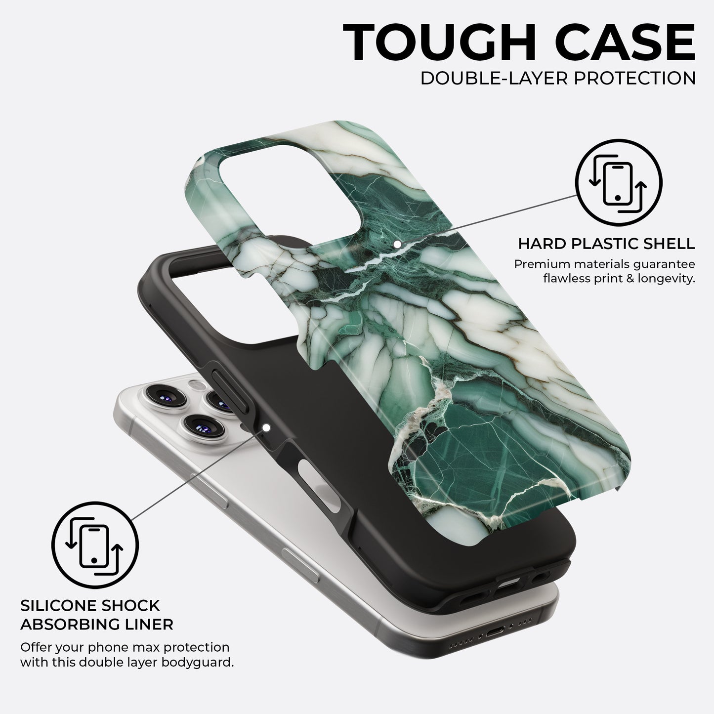 Malachite - Phone Case • Tough