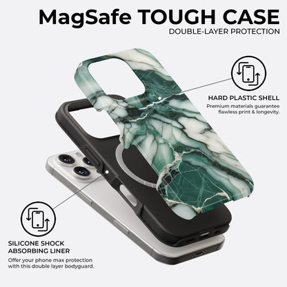 Malachite - MagSafe • Tough iPhone Case