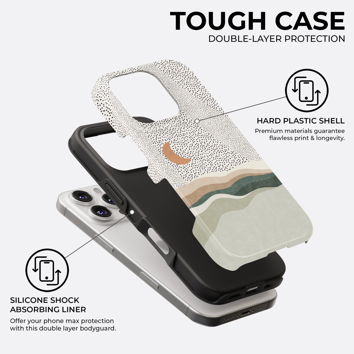 Still Horizon - Phone Case • Tough