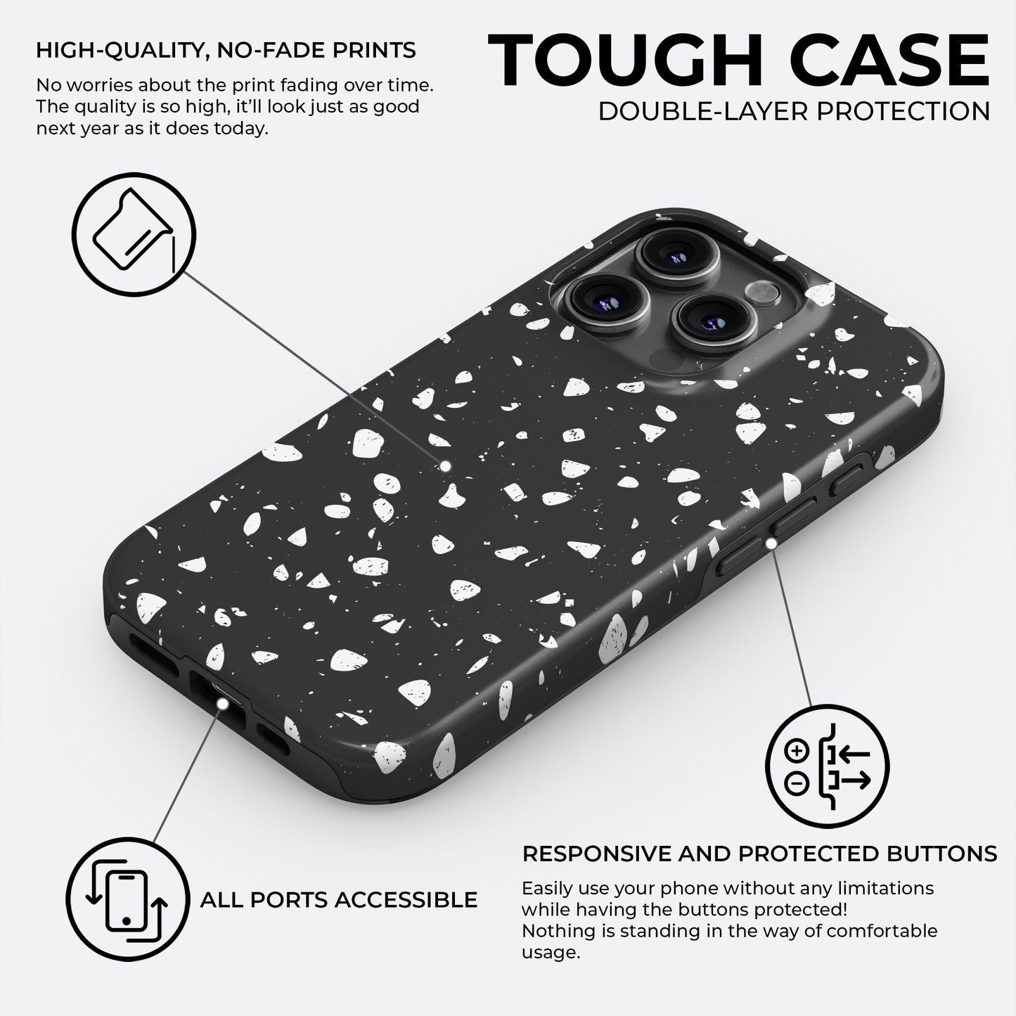 Moon Chips - Phone Case • Tough