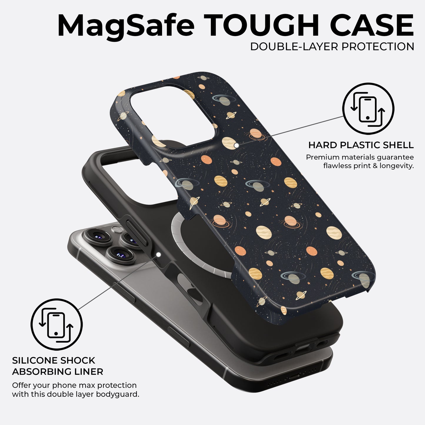 Daydream Nebula - MagSafe • Tough iPhone Case