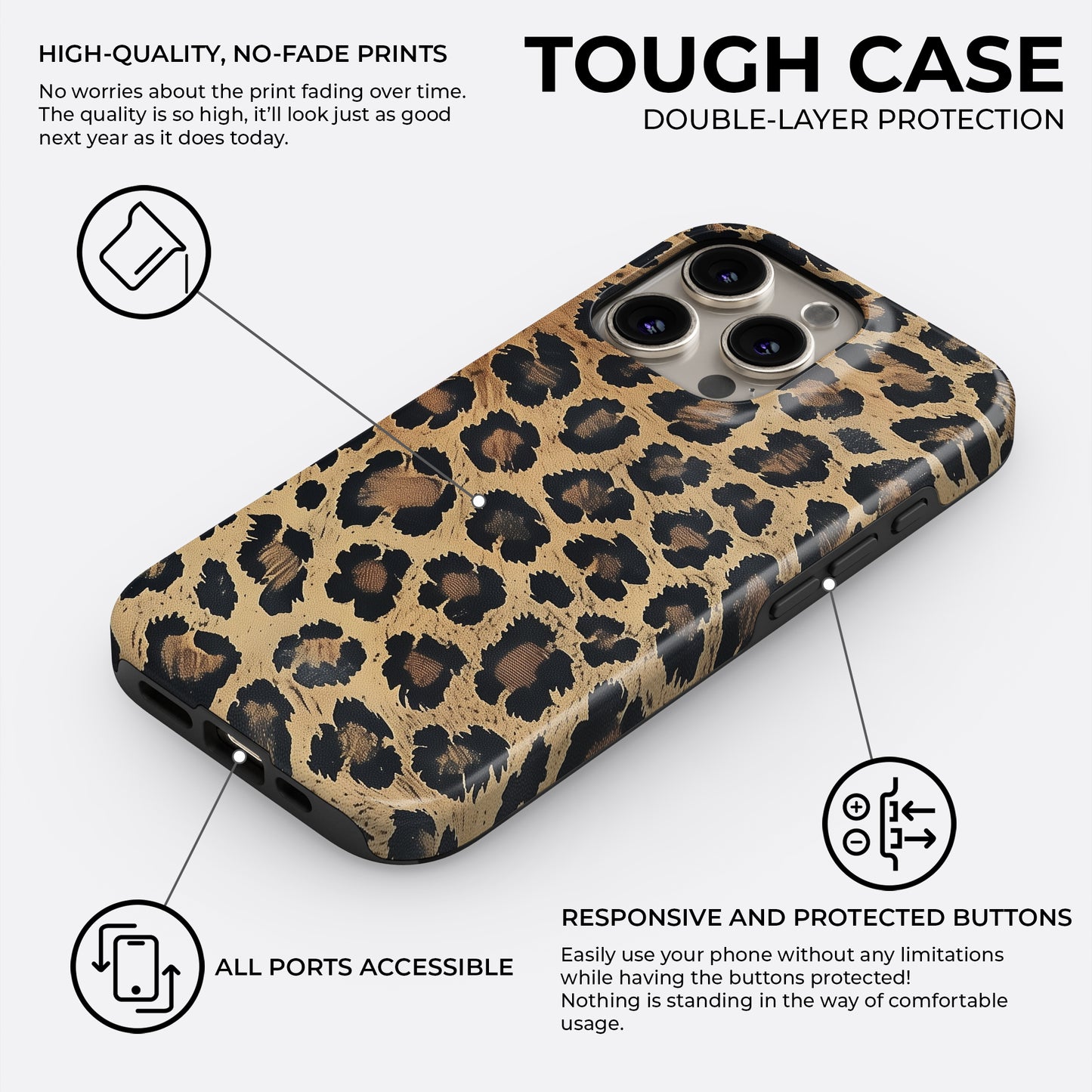 Call Me Wild - Phone Case • Tough