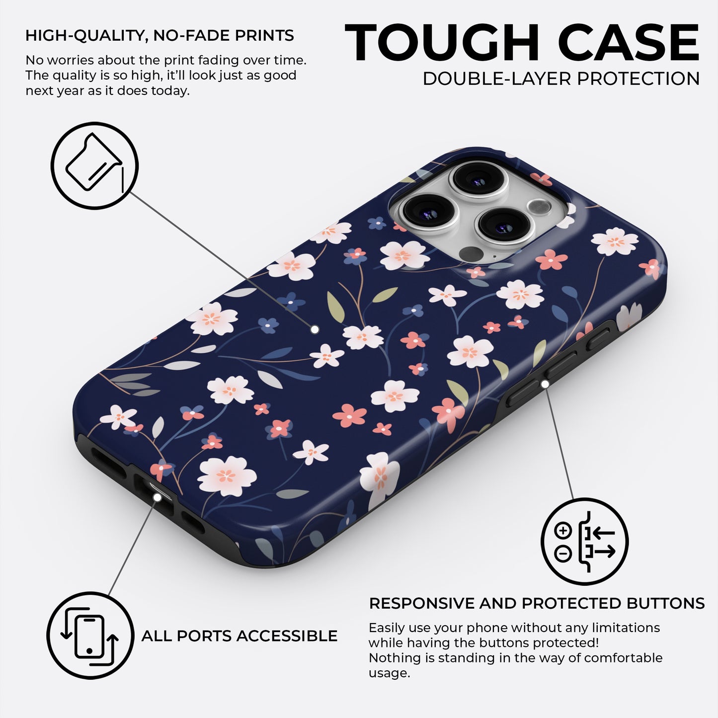 Pastel Poem - Phone Case • Tough