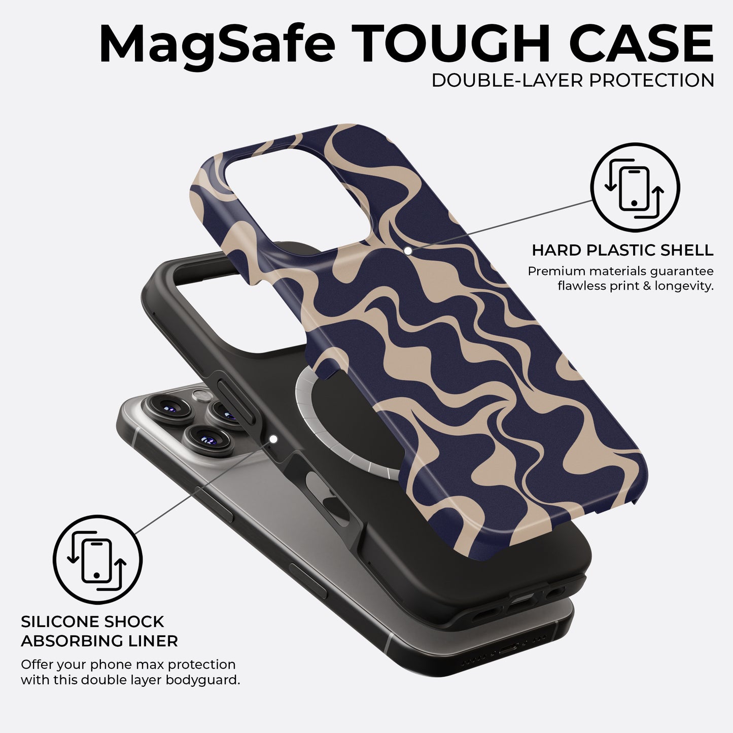 Meltdown - MagSafe • Tough iPhone Case