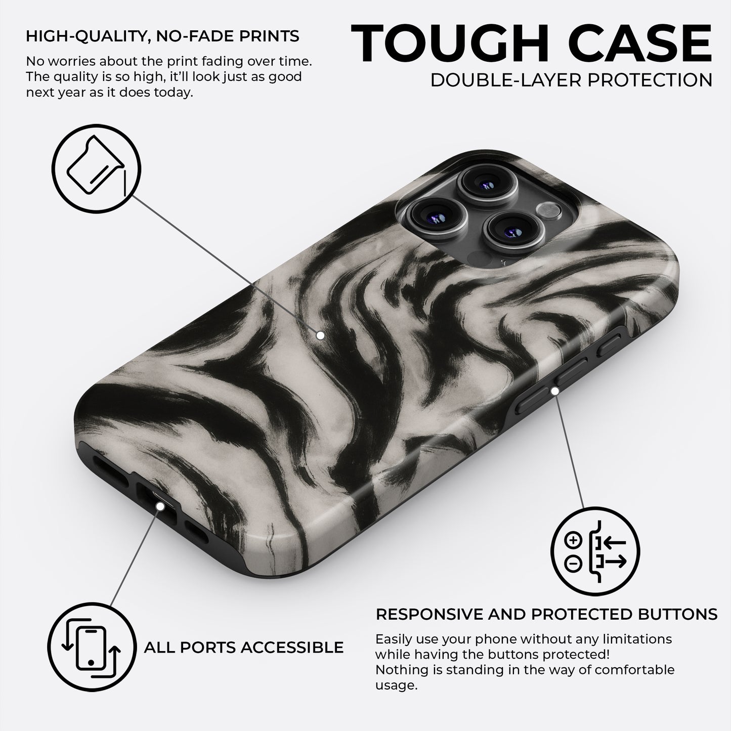 Brushback - Phone Case • Tough
